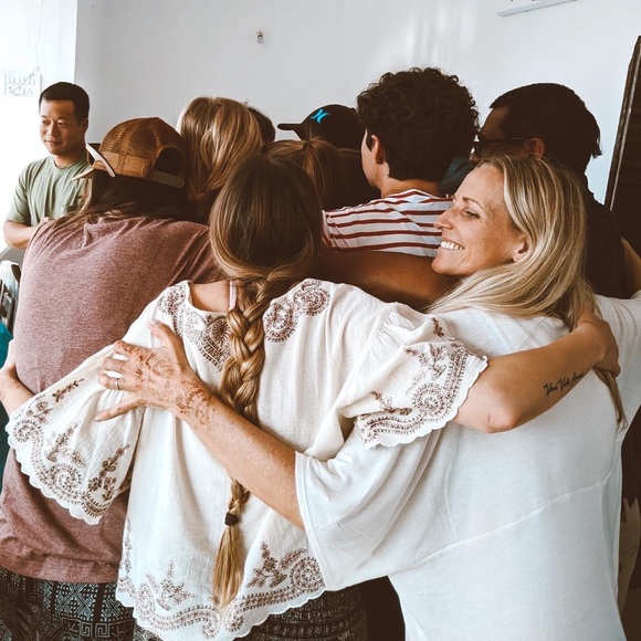 Free People Embroidery Blouse | Cream | Size Small | - Picture 2 of 4